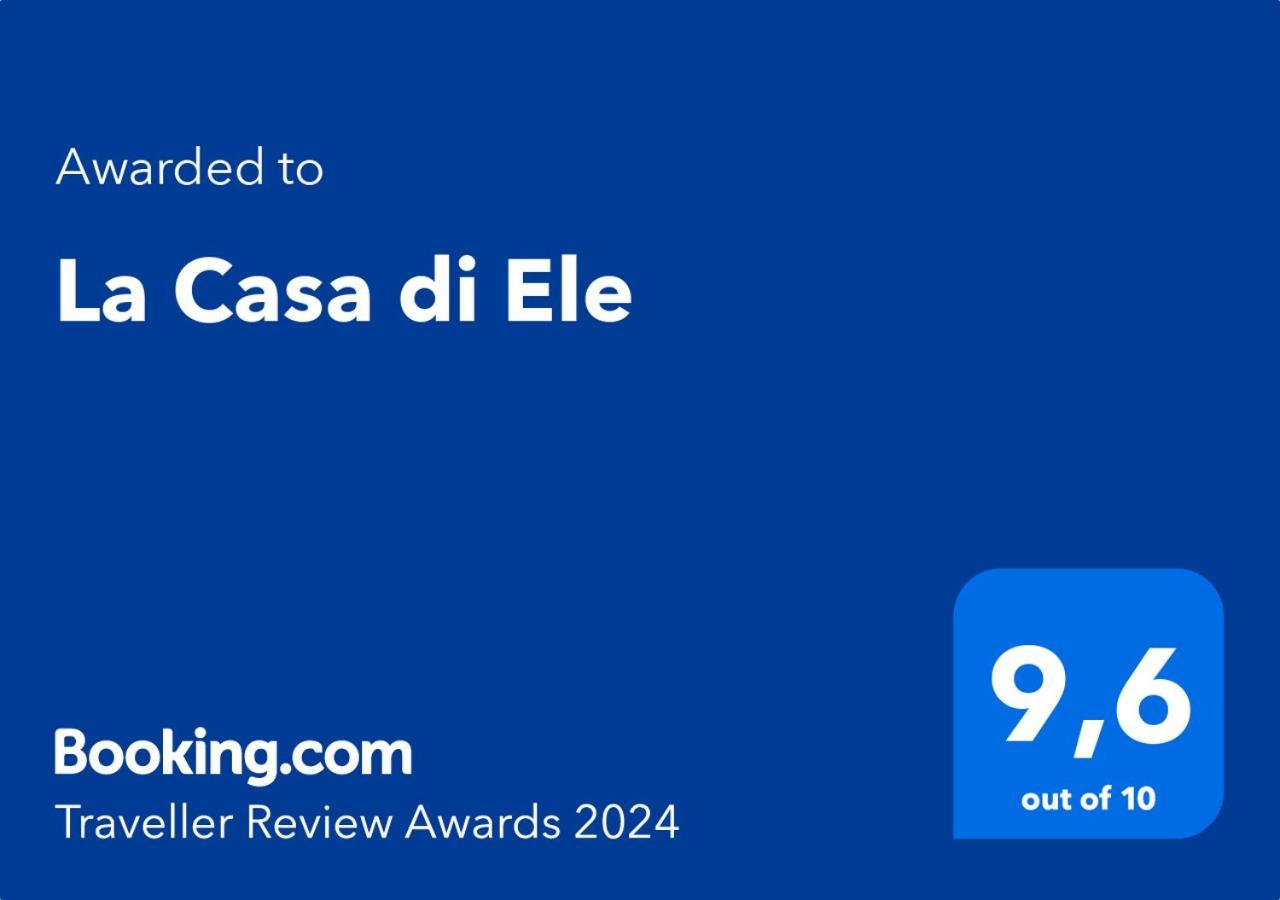 斯培西亚La Casa Di Ele, Parcheggio Privato Gratuito公寓 外观 照片